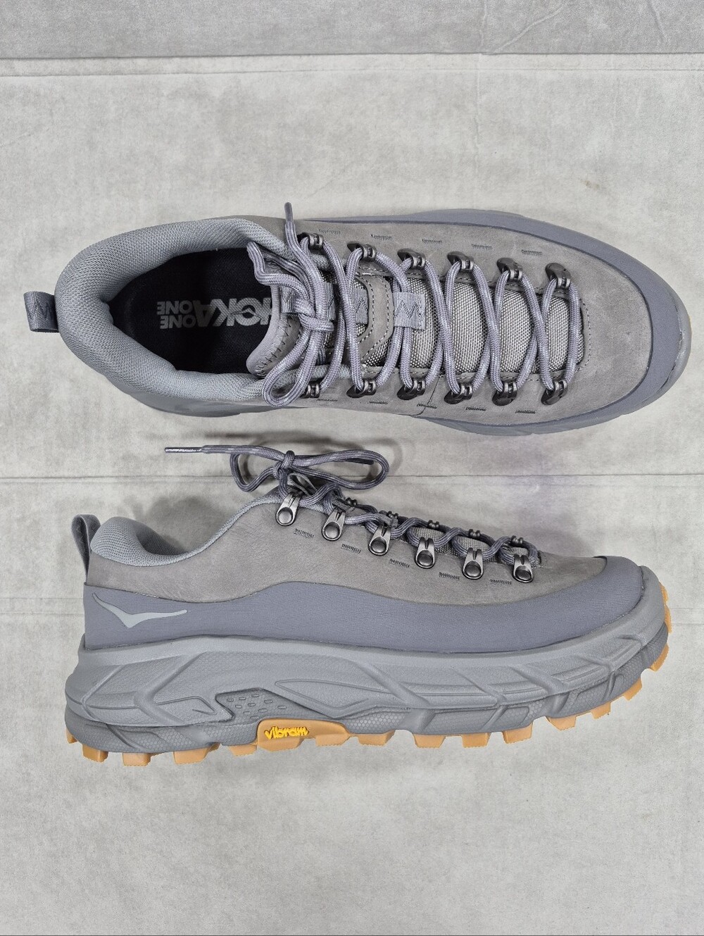 Hoka One One Tor Summit Shoes sneakers women's 11.5 men's 10.5 gray nubuck Hike